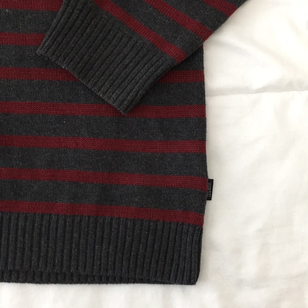 WeSC Striped Sweater Size L - Picture 2 of 3
